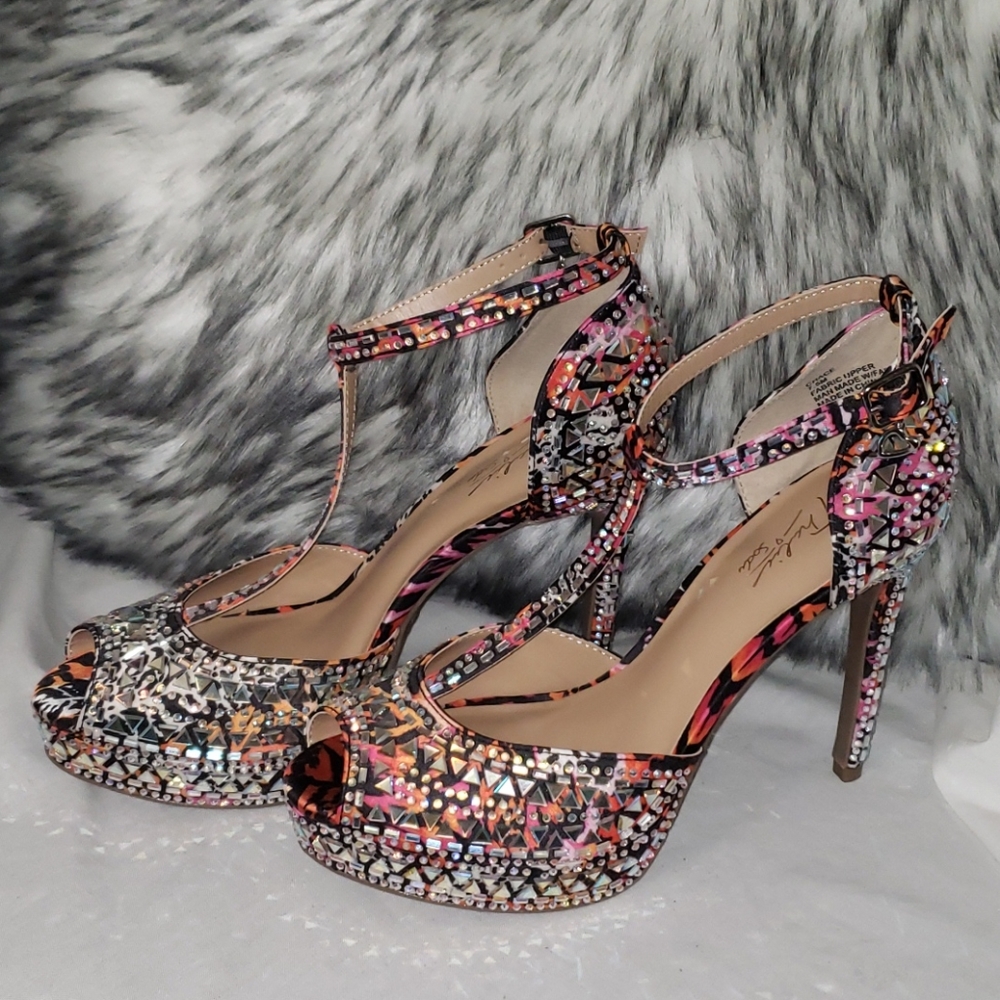 Thalia Sodi Chace T-Strap Heels